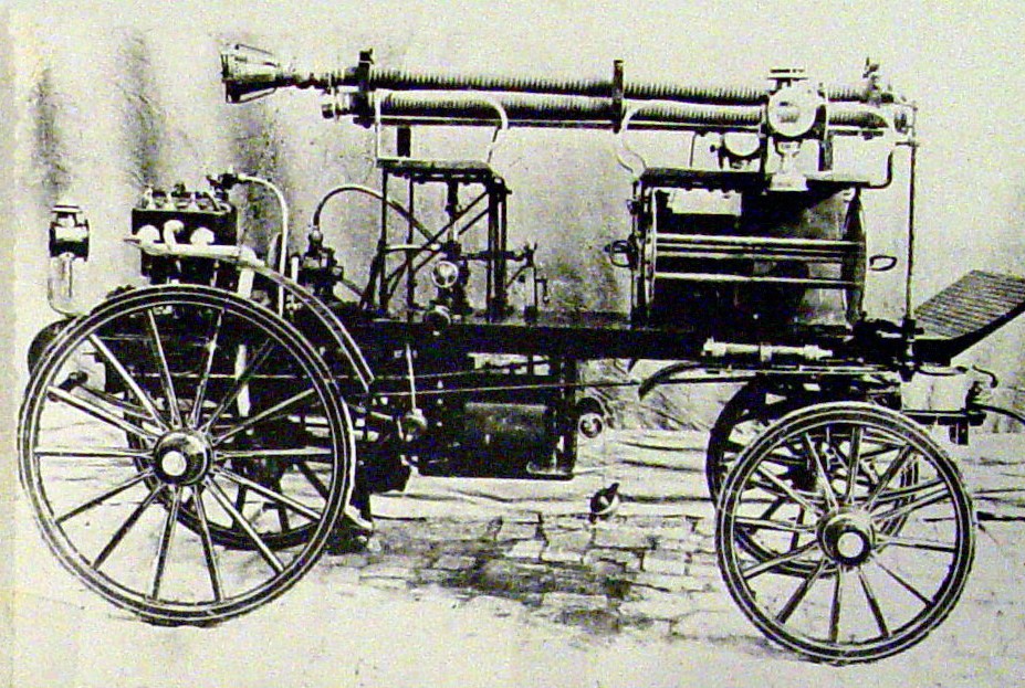 Ročna brizgalna, okoli 1890